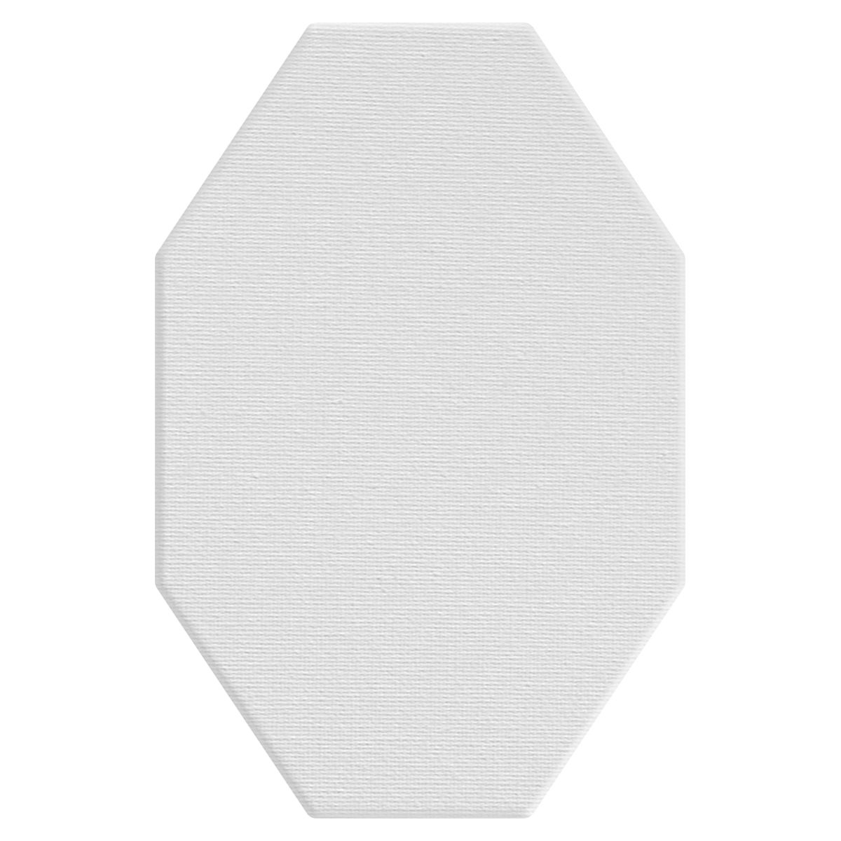 Холст на картоне Гамма "Студия", восьмиугольный, 20*30см, 100% хлопок, 280г/м2, мелкое зерно