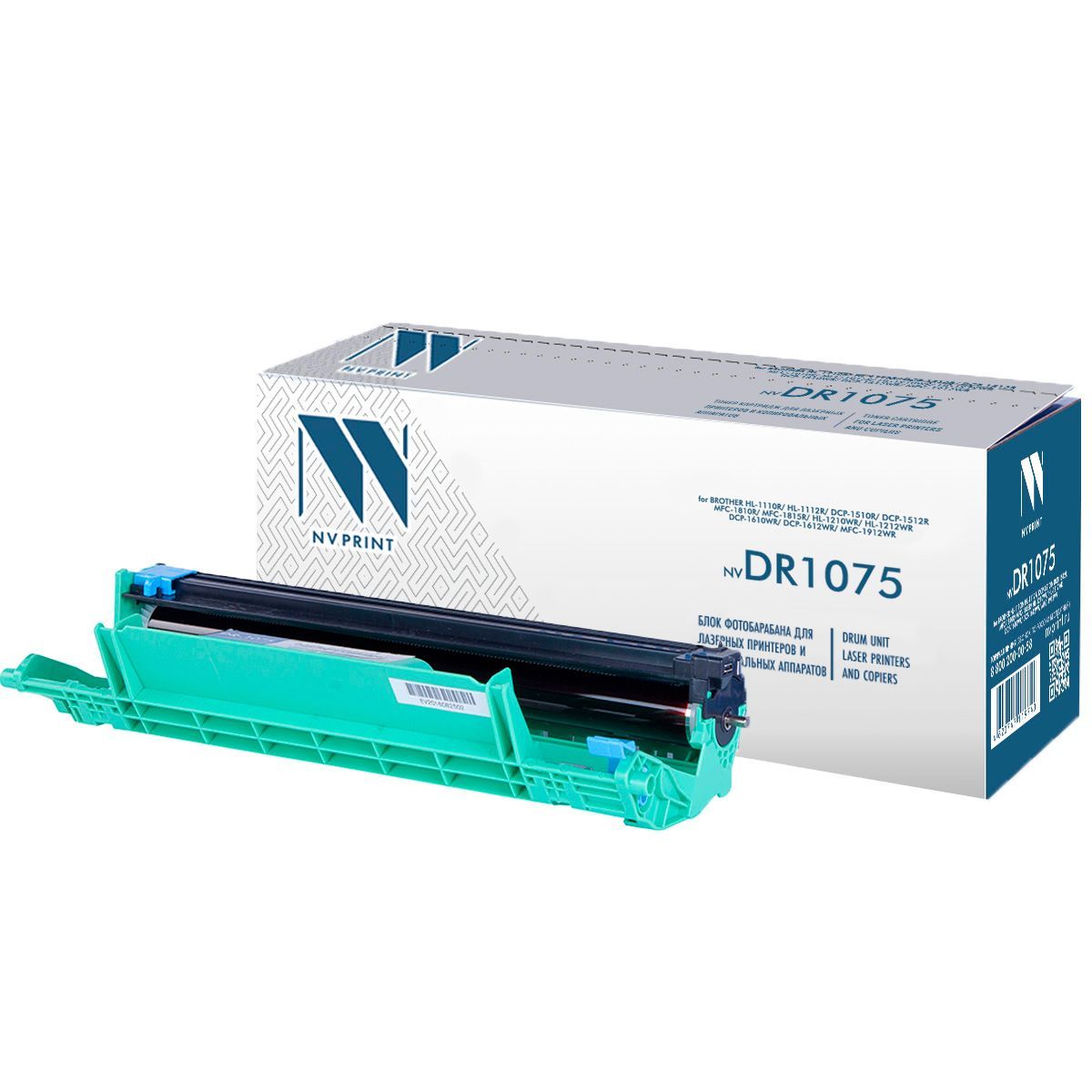 Барабан совм. NV Print DR-1075 для Brother DCP-1510/HL-1110/HL-1112/HL-1210/MFC-1810 (10000стр.) (ПОД ЗАКАЗ)