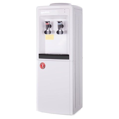 Кулер для воды AQUA WORK 0.8-LDR, напольный, НАГРЕВ/ЭЛЕКТРОННОЕ ОХЛАЖДЕНИЕ, 2 крана,, 27930