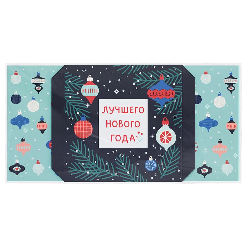 Коробка складная подарочная MESHU "Моменты счастья", (28*28*28см)
