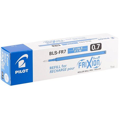 Стержень для гелевой ручки Pilot "Frixion" синий, 111мм, 0,7мм 