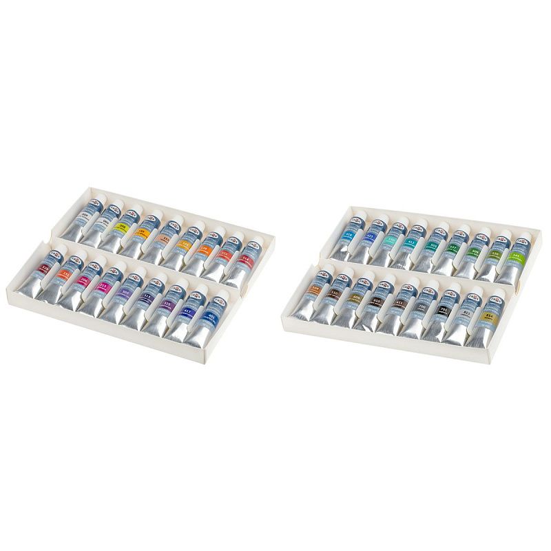 Краски акриловые Гамма "Студия", 36шт (35цв.) 18мл/туба, картон.упаковка