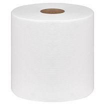 Полотенца бумажные в рулонах OfficeClean Professional, 2-слойные, 180м/рул., ЦВ, белые