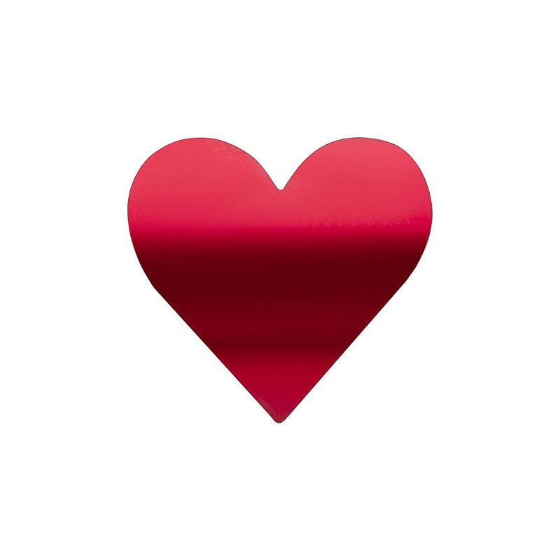 Наклейки ПВХ MESHU "Hearts", 500 наклеек, в рулоне