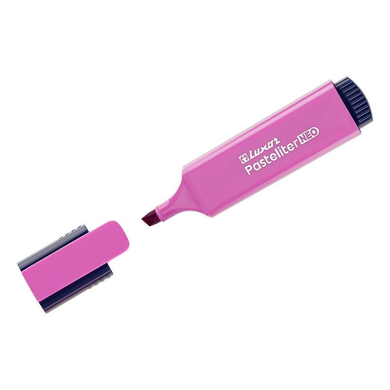 Набор текстовыделителей Luxor "Highlighter" 24цв., 1-4,5мм, чехол с европодвесом 