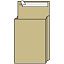 Пакет почтовый B4, UltraPac, 250*353*40мм, коричневый крафт, отр. лента, 130г/м2