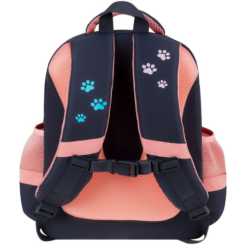 Ранец ArtSpace School Friend Light "Cute Paws" 35*29*12см, 2 отделения, 2 кармана, анатомическая спинка 