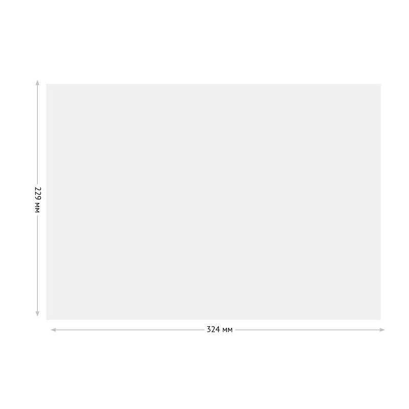 Конверт C4, OfficeSpace, 229*324мм, б/подсказа, б/окна, отр. лента, внутренняя запечатка