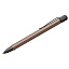 Ручка шариковая автоматическая Faber-Castell "Hexo" черная, 1,0мм, поворот., шестигран., бронзовый корпус, инд. картон. упаковка