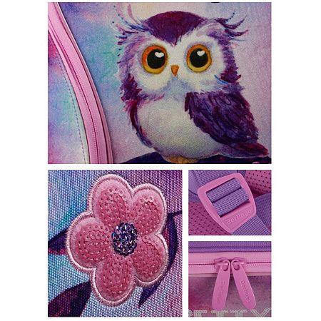 Ранец Berlingo Nova "Owl" 37*28*18см, 2 отделения, 2 кармана, анатомическая спинка 
