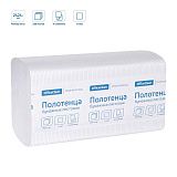 Полотенца бумажные лист. OfficeClean Professional(V-сл) (H3), 1-слойные, 250л/пач., 21*21,6, тиснение, белые