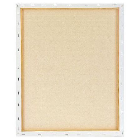 Холст на подрамнике BRAUBERG ART CLASSIC, 50х60 см, 420 г/м2, 45% хлопок 55% лен, среднее зерно, 191659