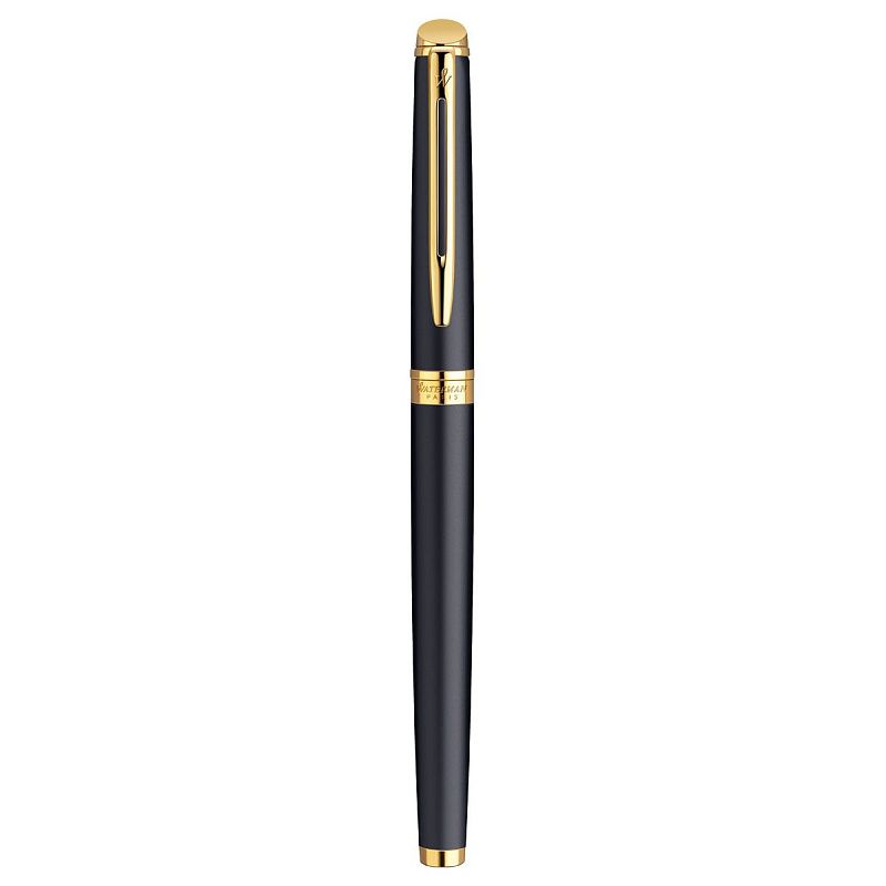 Ручка-роллер Waterman "Hemisphere Matt Black GT" черная, 0,8мм, подарочная упаковка 