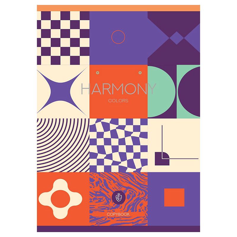 Тетрадь 48л., А4, клетка GreenwichLine "Wrong form", матовая ламинация, тиснение фольгой, 70г/м2