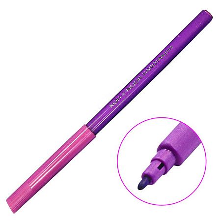 Фломастеры Koh-I-Noor "Magic", 10+2цв., трехгранные, ПВХ, европодвес