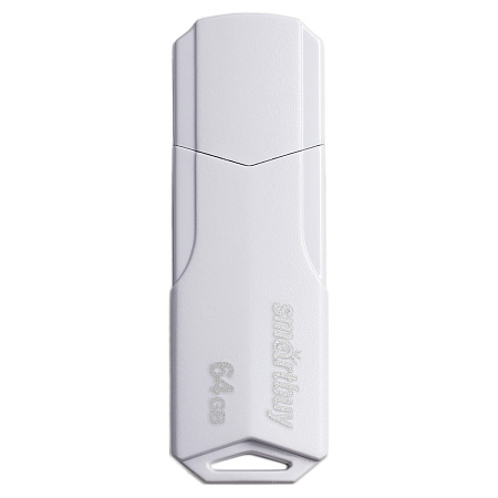 Память Smart Buy "Clue"  64GB, USB 2.0 Flash Drive, белый