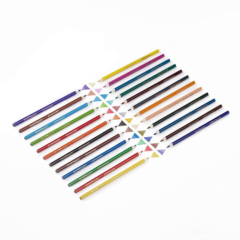 Карандаши акварельные Красин "Айвазовский", 24цв., трехгран., заточен., картон, европодвес