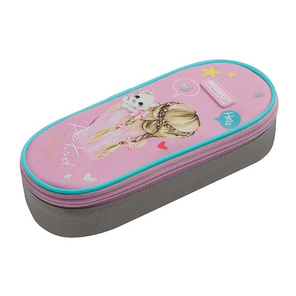 Пенал корпусный 1 отделение, 220*90*45 мм, Berlingo "Be Kind!", полиэстер