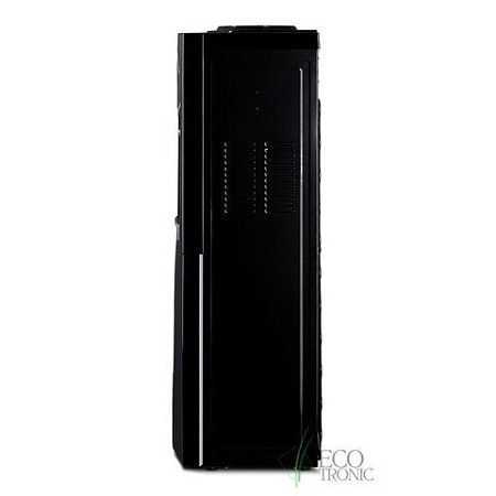 Кулер для воды ECOTRONIC K21-LF, напольный, НАГРЕВ/ОХЛАЖДЕНИЕ КОМПРЕССОРНОЕ, холодильник, 2 крана, черный, 11557