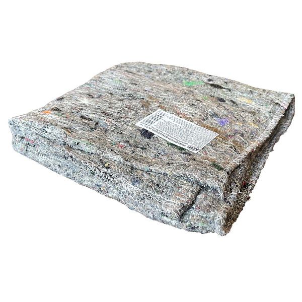 Тряпка для пола Azur, хлопок/полиэстер, 180г/м2, серая, 60*75см