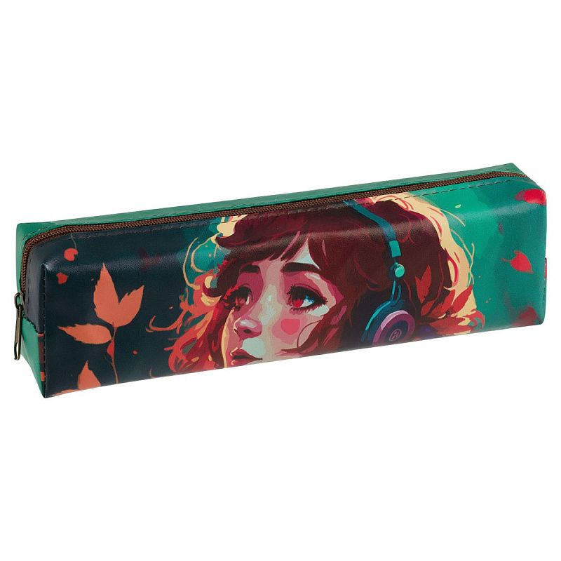 Пенал мягкий 200*55*40 MESHU "Dream", искусственная кожа 