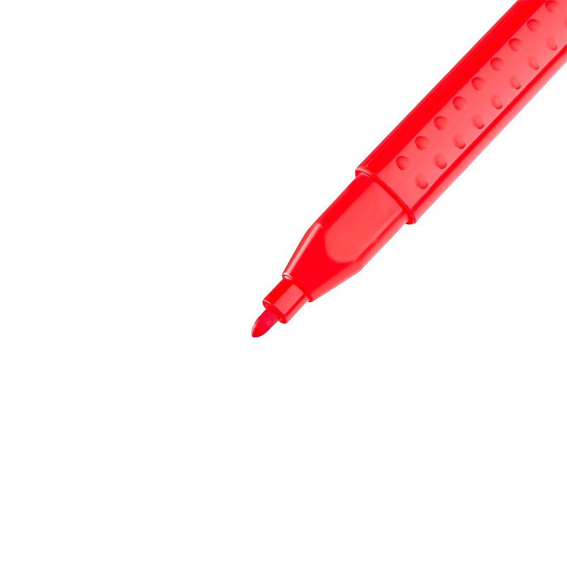 Фломастеры Faber-Castell "Grip", 10цв., трехгранные, смываемые, пластик. уп., европодвес