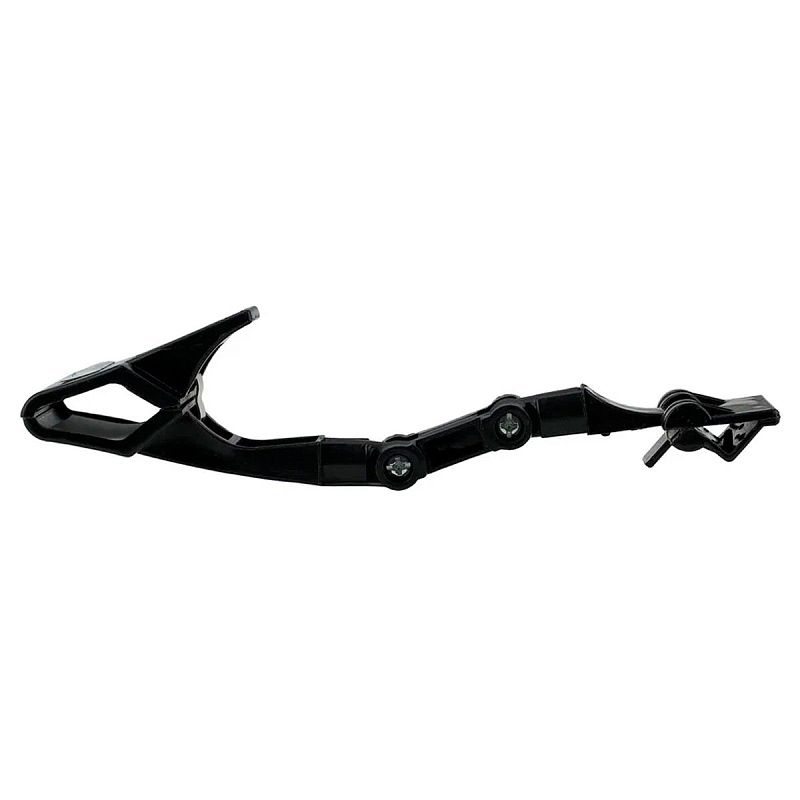 Держатель с зажимом "Сонет", пластик, черный NEW!