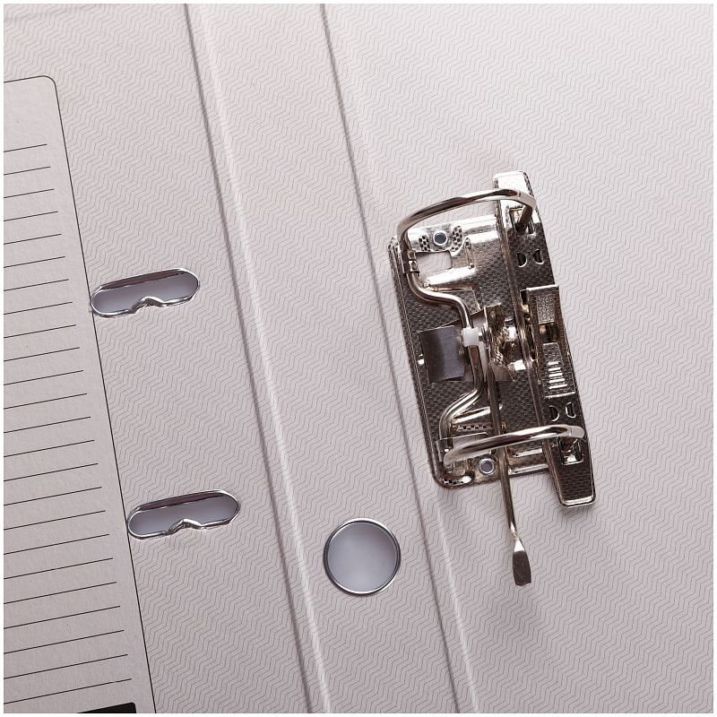 Папка-регистратор OfficeSpace, 50мм, бумвинил, с карманом на корешке, синяя 