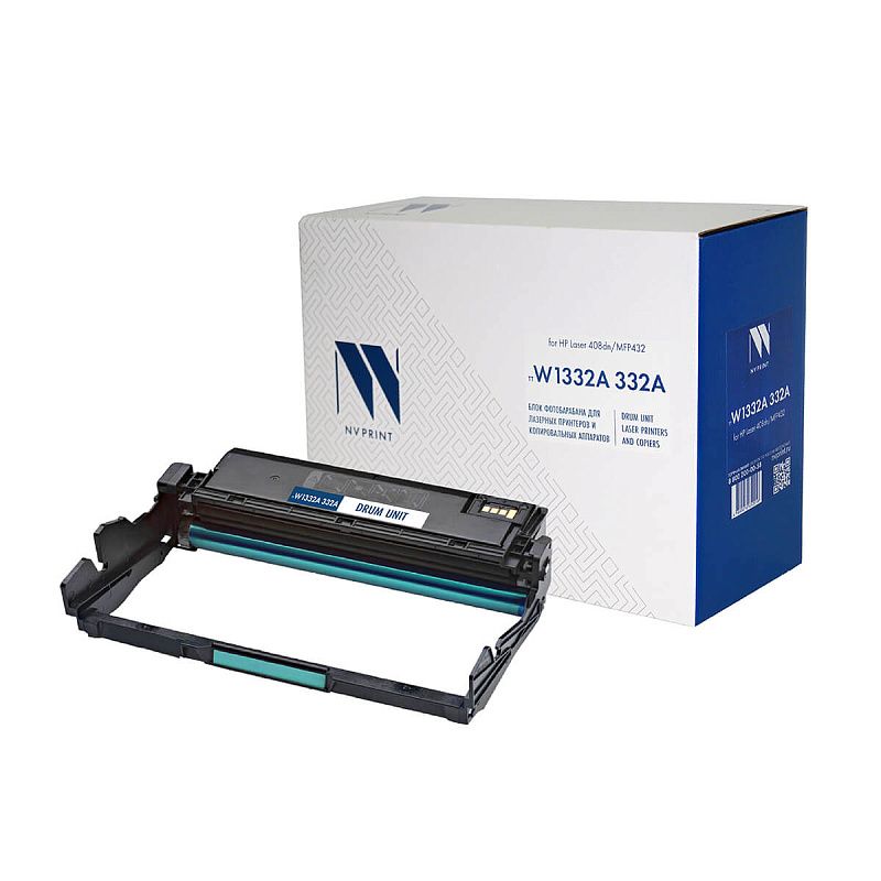 Барабан совм. NV Print W1332A для HP Laser 408dn/MFP432 (30000стр.)