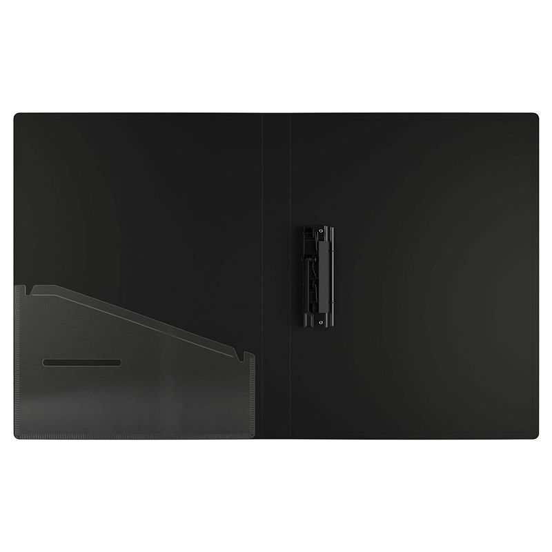 Папка c зажимом Berlingo "Instinct" А4, пластик, 17мм, 700мкм, с внутр. карманом, мятный 