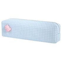 Пенал ЮНЛАНДИЯ ЮНИОР, 1 отделение, полиэстер, аппликация, Piggy, 20х6х4 см, 273804