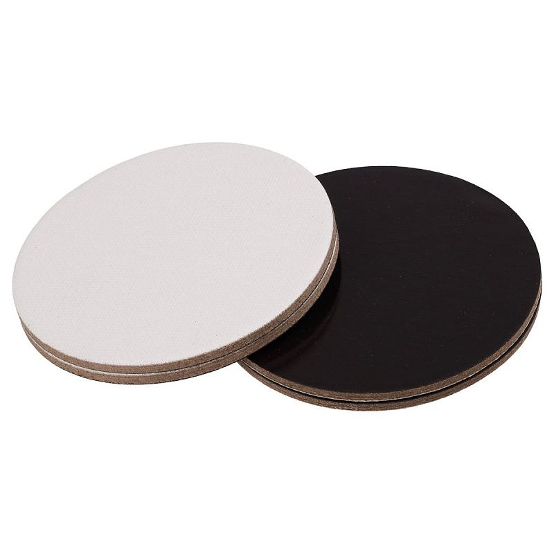 Набор холстов на магните Гамма "Студия", круглый, 4шт., диаметр 7,5см, 100% хлопок, 280г/м2, мелкое зерно