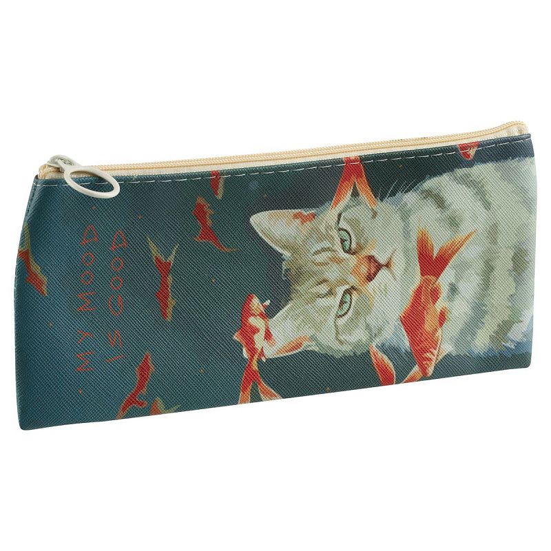 Пенал мягкий 200*100 MESHU "Cat", искусственная кожа 