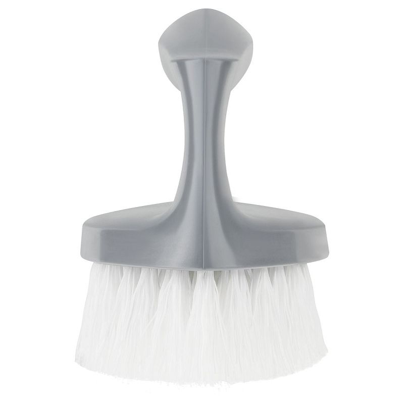 Щетка-утюжок для уборки OfficeClean 13,5*5*9см, щетина 2,5см, пластик