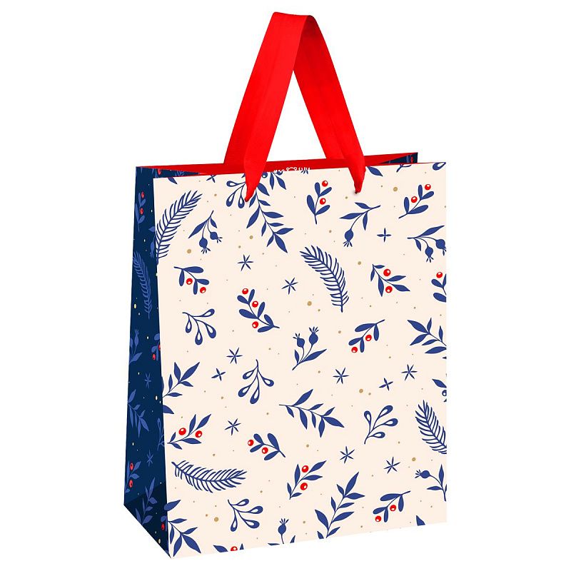 Пакет подарочный 26*32*12см MESHU "Scandi",  матовая ламинация