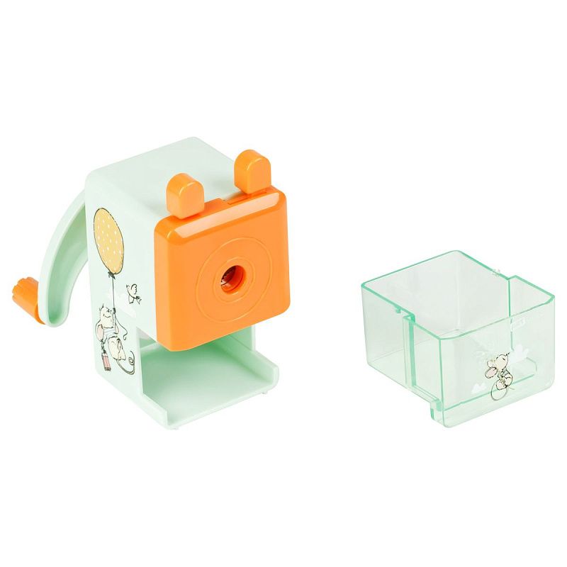 Точилка механическая ArtSpace "Веселые друзья", пласт. корпус ассорти, инд. упаковка 