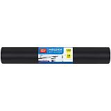 Мешки для мусора 160л OfficeClean ПВД, 90*120см, 65мкм, 10шт., суперпрочные, черные, в рулоне