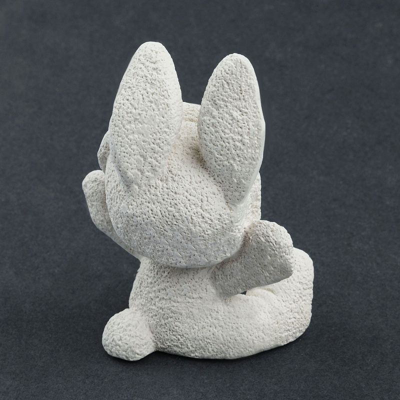 Набор для росписи из гипса ТРИ СОВЫ "Котенок в комбинезоне", высота фигурки 8,5см, с красками и кистью, картонная коробка