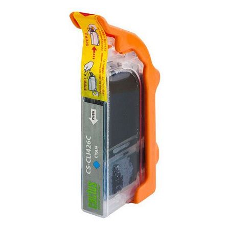 Картридж струйный CACTUS (CS-CLI426C) для CANON Pixma MG5140/MG5240/MG6140/MG8140, голубой 