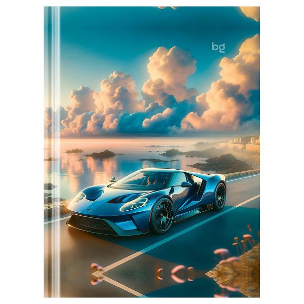 Бизнес-блокнот А6, 64л., BG "Sportcar", глянцевая ламинация