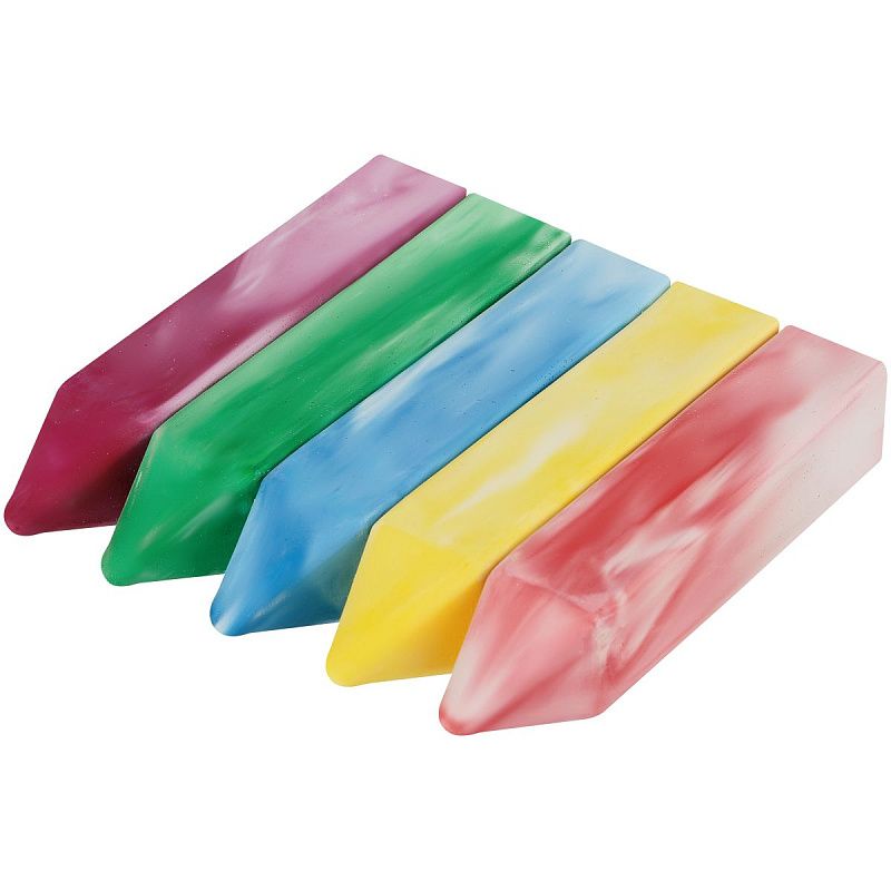 Мелки градиентные для асфальта Мульти-Пульти, 5шт., 5цв., картонная коробка, европодвес 