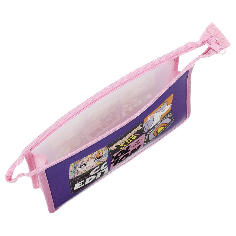 Папка для тетрадей 1 отделение, А5, ArtSpace "Fancy", пластик, на молнии 