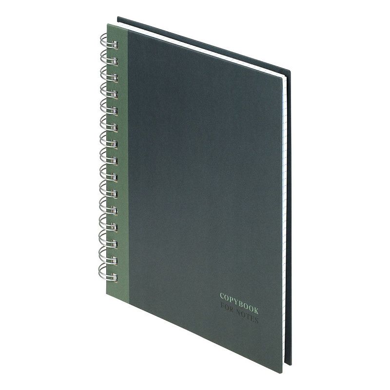 Тетрадь 120л., А5, клетка на гребне BG "Monocolor. Double", матовая ламинация, твердая обложка