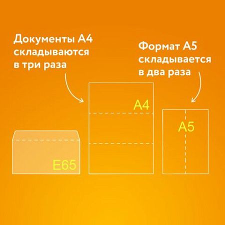 Конверты Е65 (110х220 мм), отрывная лента, внутренняя запечатка, КОМПЛЕКТ 100 шт., BRAUBERG, 112193, DLНКРс(BRAUBERG