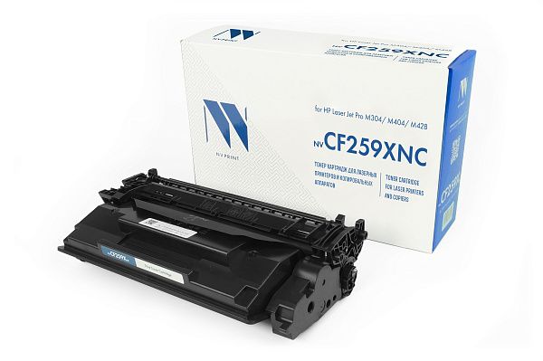Картридж совм. NV Print CF259X черный для HP LJ Pro M304/M404/M428 (10000стр.) (БЕЗ ЧИПА)