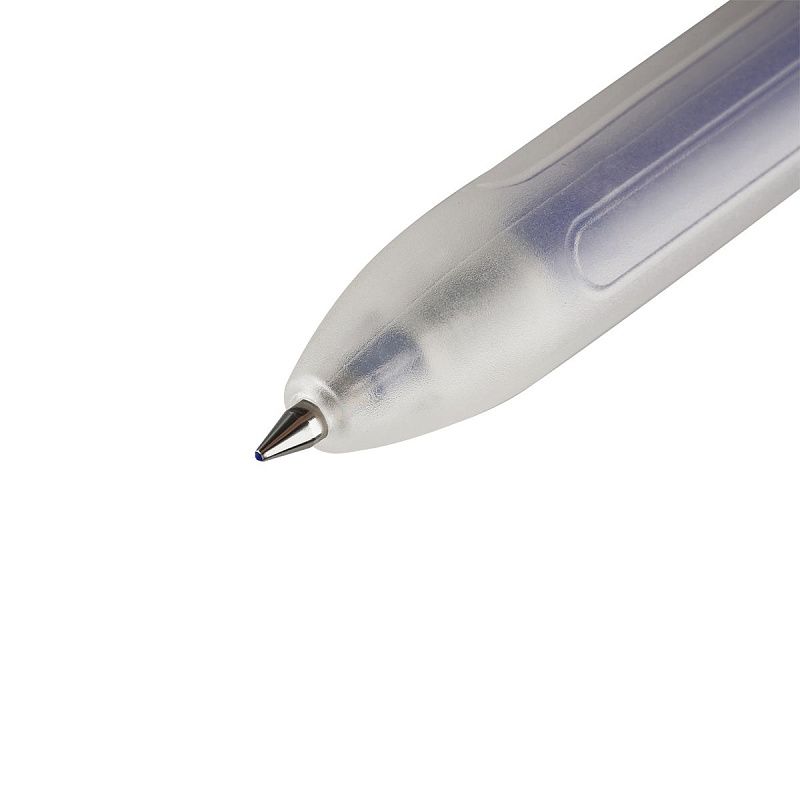 Ручка шариковая автоматическая стираемая Crown  "Fixball" синяя, 0,48мм 