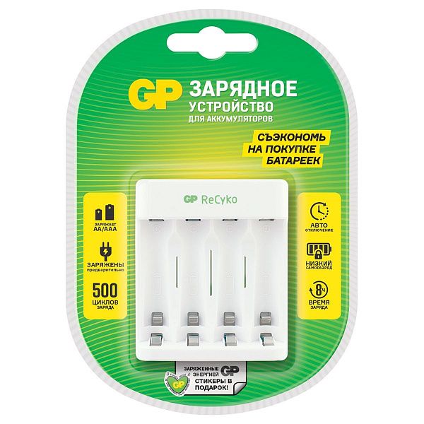 Зарядное устройство GP Е411 без аккумуляторов (USB)