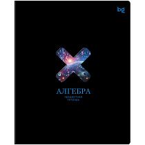 Тетрадь предметная 48л. BG "Информационное поле" - Алгебра, soft-touch ламинация, выб. лак