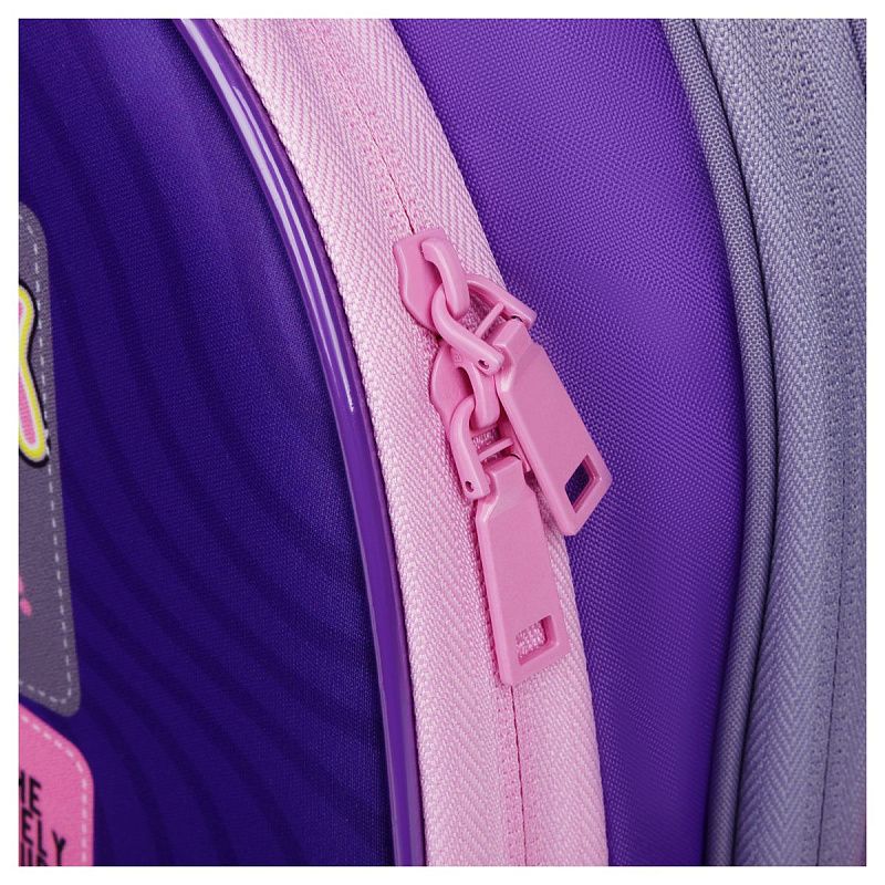 Ранец ArtSpace School Friend Light "Cool Purple" 35*29*12см, 2 отделения, 2 кармана, анатомическая спинка 