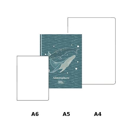 Бизнес-блокнот А5, 120л., BG "Wonder", глянцевая ламинация, тиснение голографической фольгой